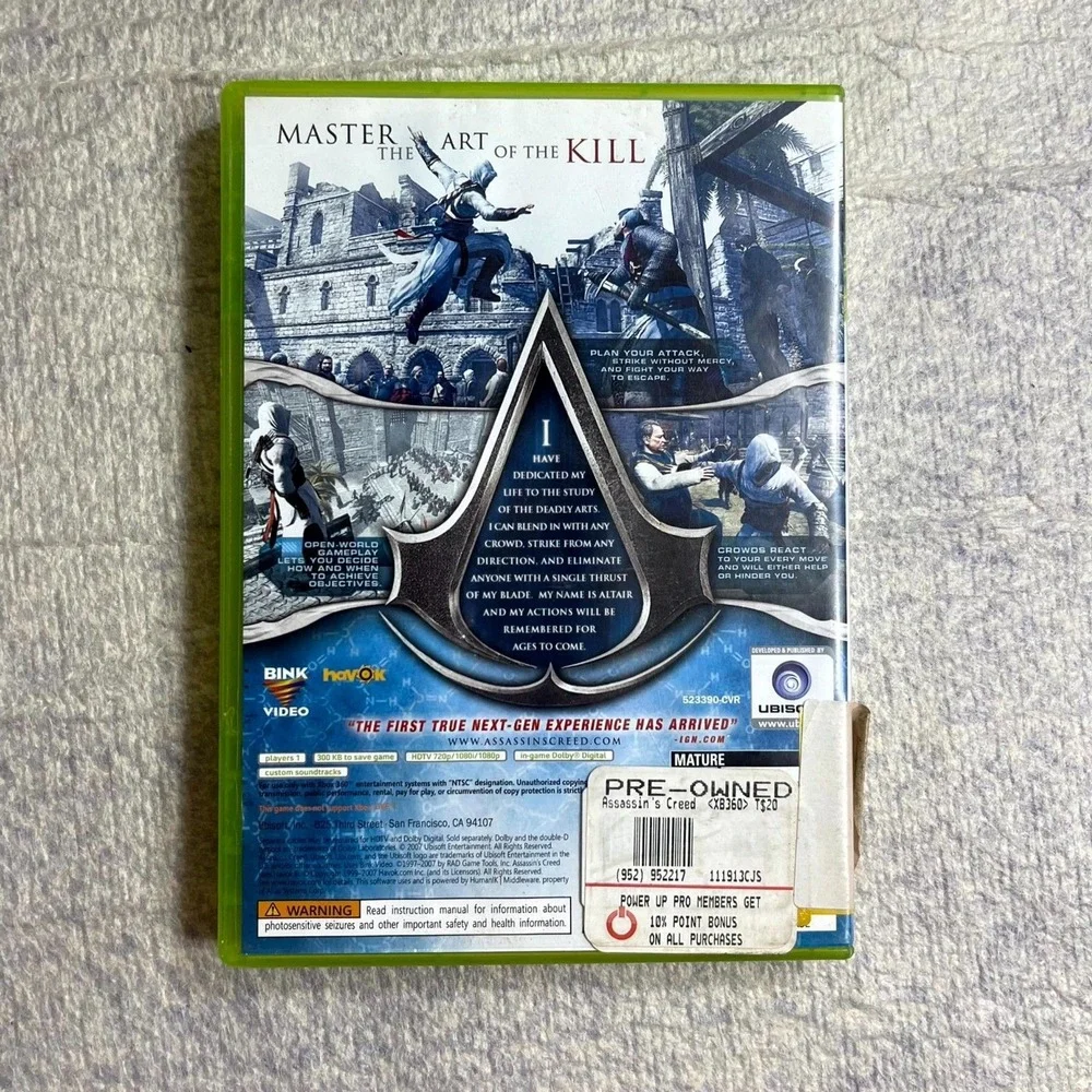 Assassins Creed 3 for‎ Xbox 360